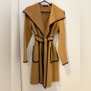 Elie Tahari Belted Wrap Coat
